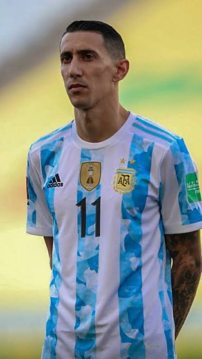 Lorddeezz's tweet photo. The most important player of Argentina new generation  - ANGEL DI MARIA "EL FIDEO".
 
There will be no Argentina without Ángel Di María, as he is the ultimate catalyst for Argentina's modern glory.

 Let's check the fact👇👇👇

 2008 Beijing Olympics : Di María was the one who audaciously chipped the Nigerian goalkeeper. The solo goal secured a 1–0 victory and the Olympic Gold Medal.

2021 Copa America : Di María latched onto a long pass, brought it down seamlessly, and lobbed Ederson. The match ended 1–0, breaking Argentina's curse and lifting a massive psychological burden off Messi's shoulders.

2022 FIFA World Cup : Guess who won the penalty for the first goal? Di maria. 
 Guess who scored the second goal? Di Maria again.

2022 finallisima : In a 3-0 win against Italy, It was Di maria who scored the second goal for Argentina to give them the comfort they need to cruise on and win the match ultimately. 

 Perhaps the importance of Di maria is understated, let's look at the crucial games Di maria missed for Argentina and the outcome 

 2014 FIFA World Cup Final vs  Germany
 Di maria out with an injury, and Argentina lost in the extra time 

2015 Copa America Final vs Chile
 Di maria started this game but could only play 25 minutes before being subbed out due to injury, Argentina lost to chile yet again.

2026 World cup final vs Spain 
 Argentina struggled throughout the tournament to make it to the final but without their clutch player, the story remains the same, Argentina lose yet another important game because Di maria is not there to save the day..