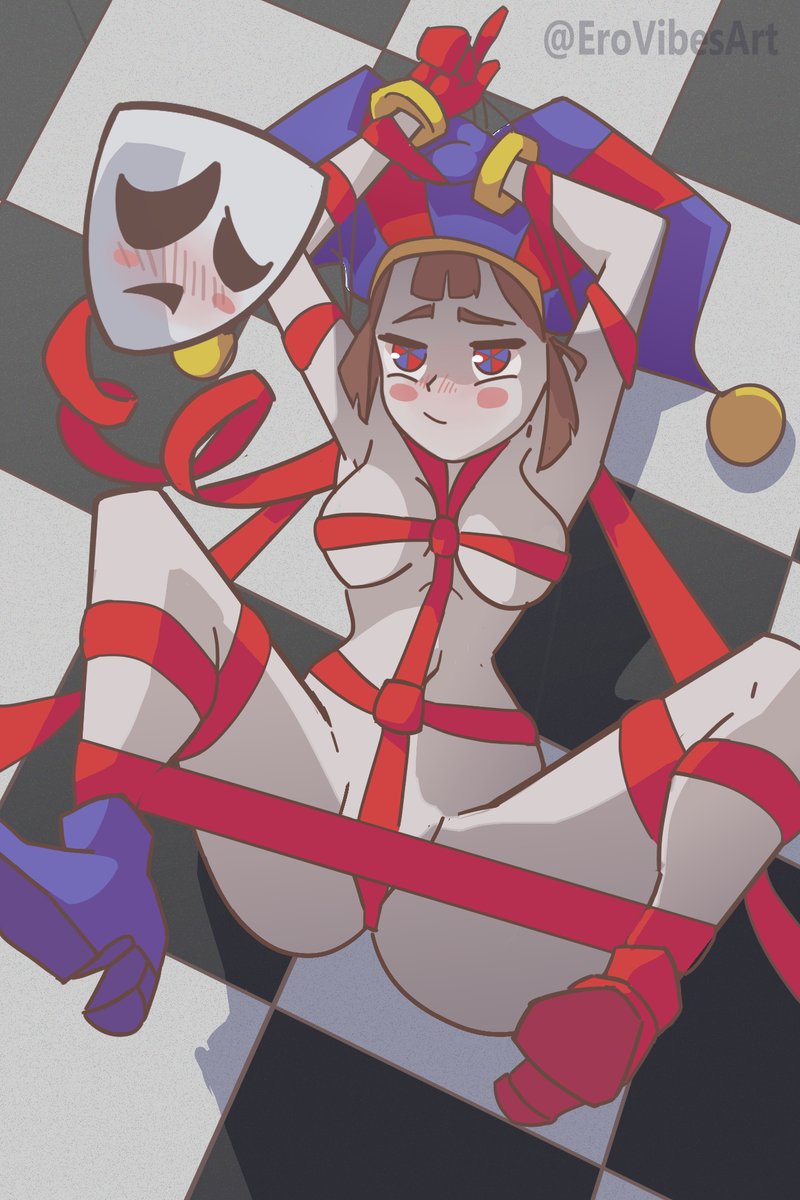 EroVibesArt's tweet photo. POMNI / The Amazing Digital Circus
#EroVibesArt
---
Inspired by @umekoj0910
---
#pomni #theamazingdigitalcircus #bondage #clussy #clowngirls #art #art2d #nsfw #elcircodigital #eroart #lenceria https://t.co/lZJ3W4swTy