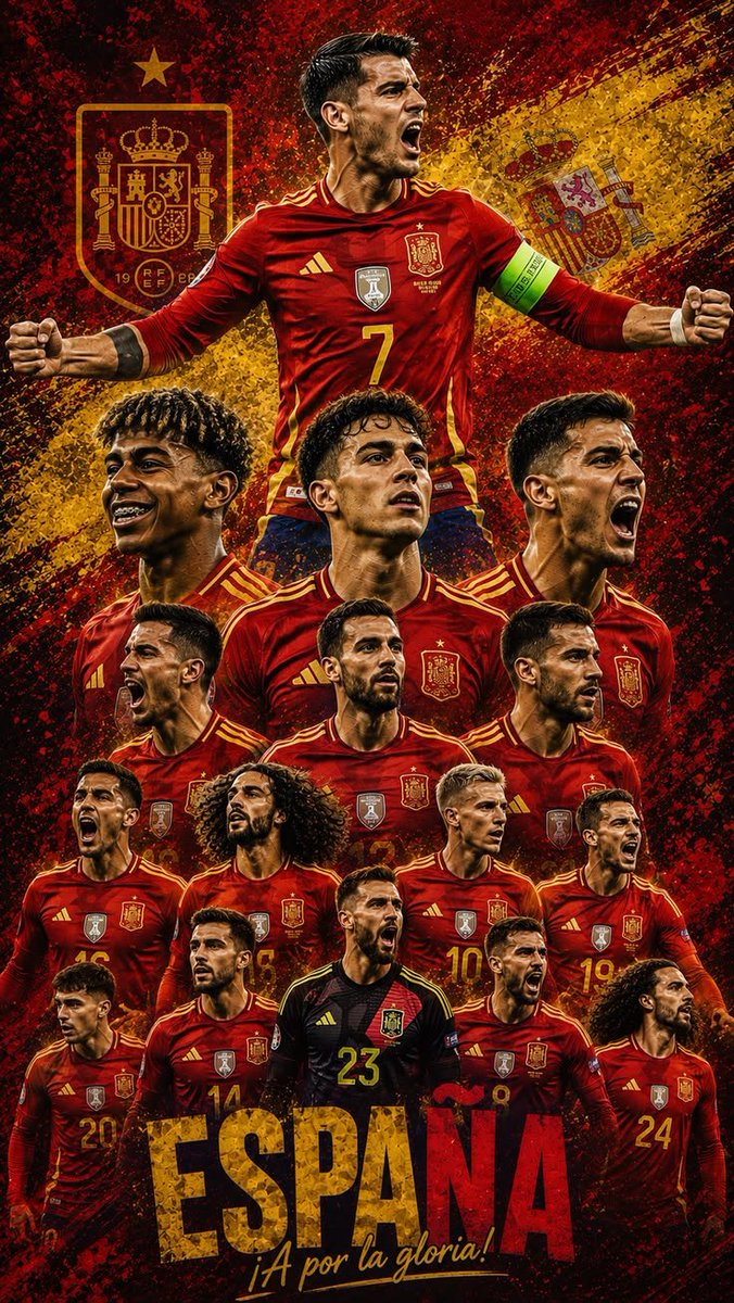 A7mmiidd98's tweet photo. رجاله وتستاهلها بجد مبروك منتخب #إسبانيا للفوز بكأس العالم للمره الثانيه على التوالي 🇪🇸⭐⭐
@FerranTorres20
@yamaltweets
#ESPARG
#الارجنتين_إسبانيا 
#كاس_العالم_٢٠٢٦ https://t.co/Yioj6tQzCL