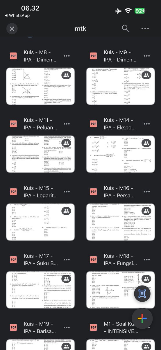 ikaz1277's tweet photo. 📚 Kumpulan PDF TKA by Inten

• Biologi :
https://t.co/ZREkYOB1t8
• Matematika :
https://t.co/pdFijMplVQ
• Kimia :
https://t.co/diGATDKs6P
• Fisika :
https://t.co/ln14OZ1swC

📢 Saluran Ambis PTN 2027 : 
https://t.co/7qWX7Thqkb https://t.co/7ZYXEAo4ev