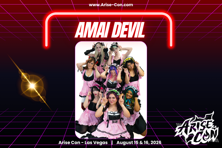 AriseCon's tweet photo. Amai Devil is a Las Vegas local maid café entertainment group dedicated to bringing fun, laughter, and a touch of devilish mischief to anime conventions and cosplay events.

#arisecon #ariseconlasvegas #maidcafe #amaidevil #animeconvention #animecon https://t.co/jOPFKxfn9F