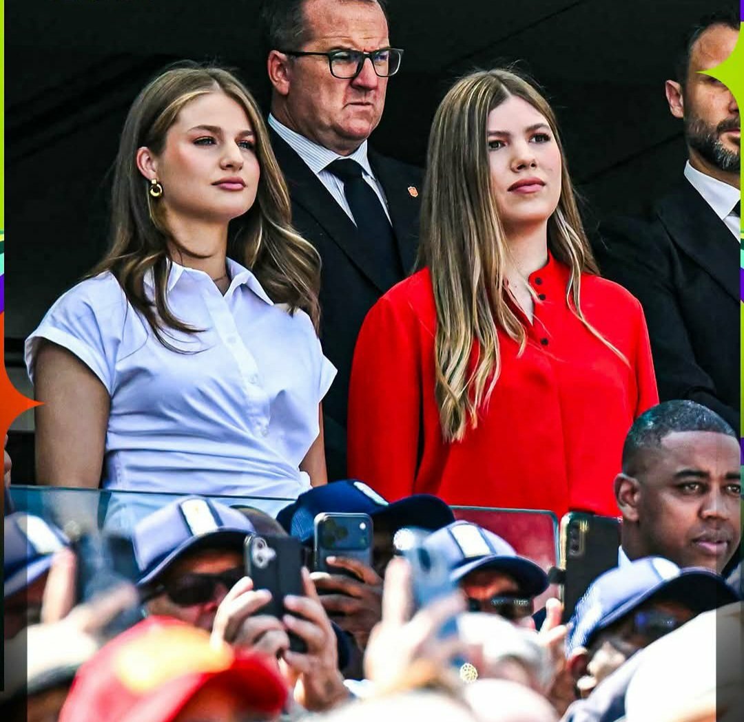 ThisaraNeo's tweet photo. Princess Leonor of Spain and Infanta Sofía drew widespread attention during the World Cup final.
#PrincessSofia #PrincessLeonor #fifaworldcup2026 #FIFAWorldCup #FIFA #fyp #fypviralシ #fypシ゚ #fypシ゚viralシ #Hail_Hydra https://t.co/e8BiZJ7VFy