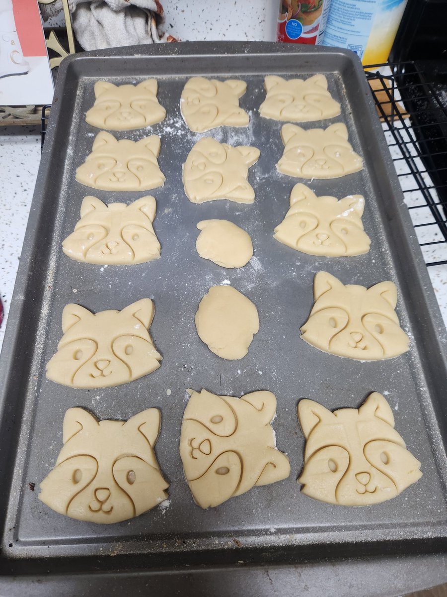 CakesEvie's tweet photo. Home stretch! Finally batch about to go in the oven. Then its time for frosting! https://t.co/UgZHgO2um8