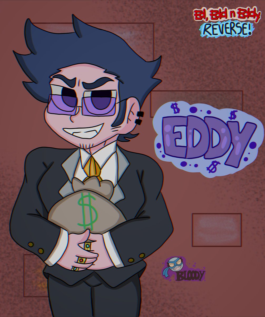 Bloodydraw333's tweet photo. Ed, Edd N Eddy Reverse ✨ 

Reverse Eddy

Le va muy bien con las estafas pero solo hace por una causa su familia,sigue siendo un mal juez para entender el estado de ánimo de los demás y es pareja de lee kanker

#ededdyeddy #ededdneddy 
#ededdneddyreverse #keveddreverse https://t.co/DbhZSWizgF