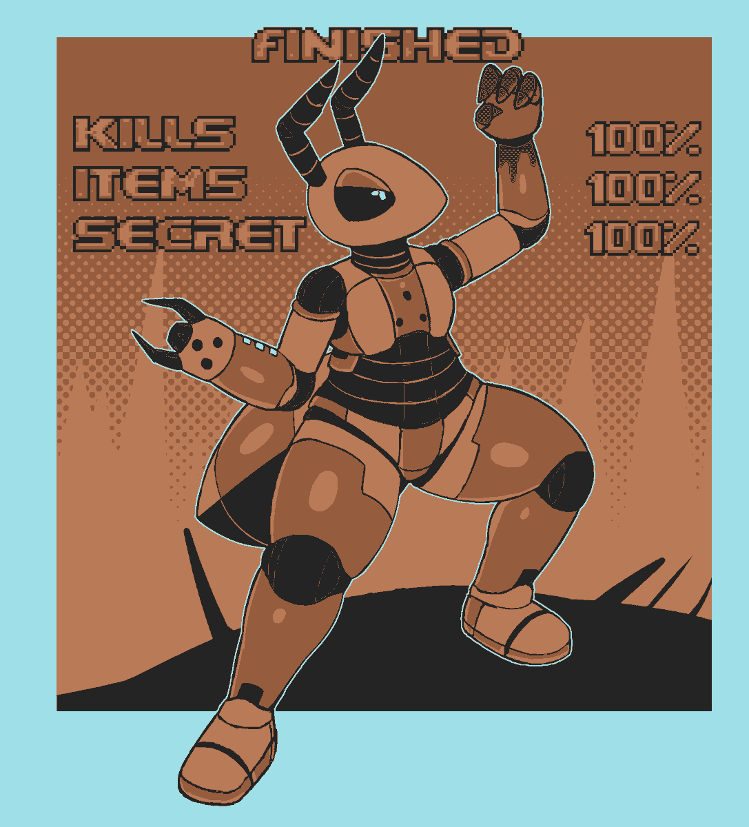 LizardFungus's tweet photo. ARMORED ANT.
(Art Fight for MundyC) https://t.co/2LMnpH9epL