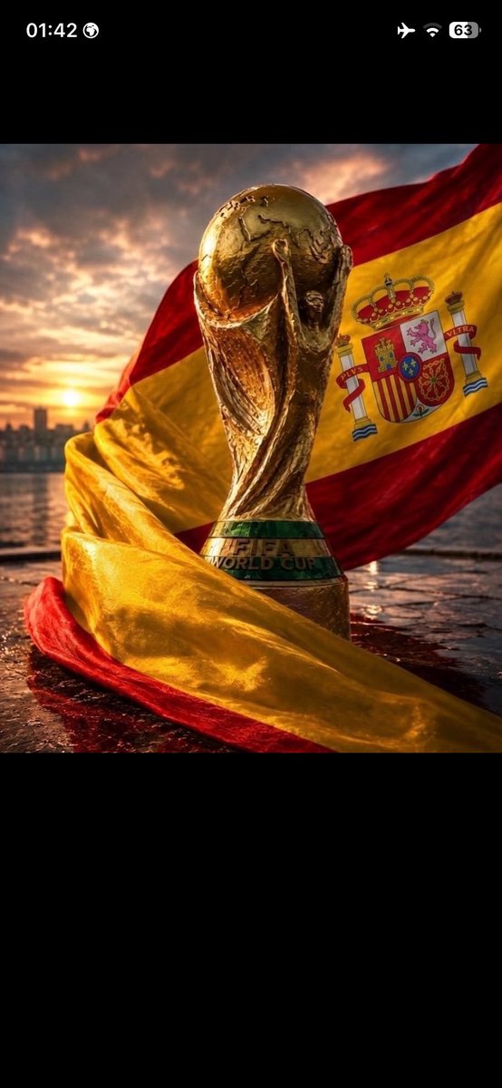 Kapoleyte's tweet photo. Viva Espana #worldchampion https://t.co/ZtbHAaOneF