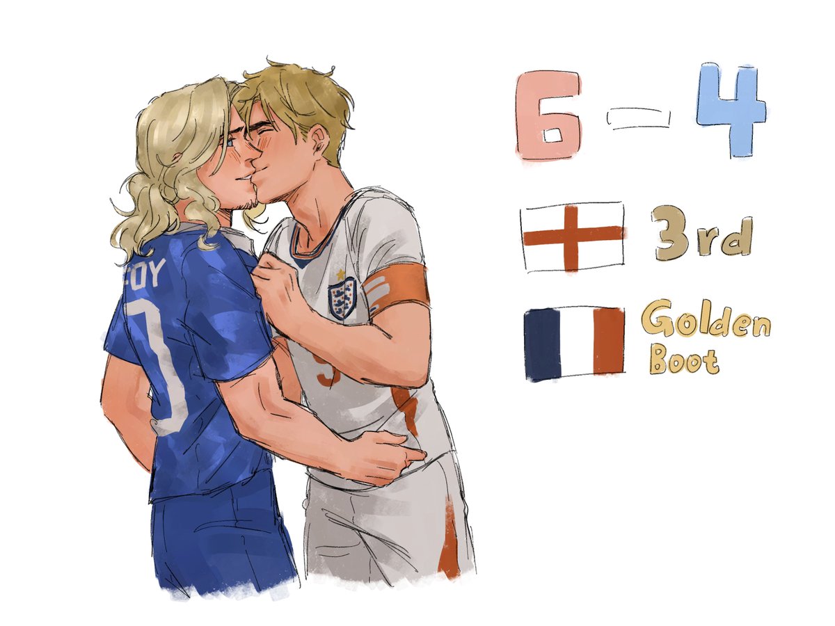 hetalia #fruk #ukfr #aphengland #aphfrance #worldcup
