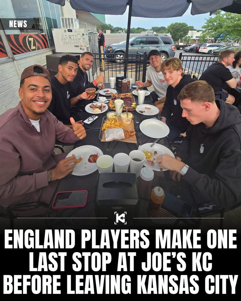 BritUSA93's tweet photo. @BellinghamJude Brother Jude,

As an Englishman living in America, wanted to express my gratitude for making us so proud.

Let’s roll buddy! BTW, that Kansas BBQ is off the charts mate. https://t.co/v8ZooZ2CnA