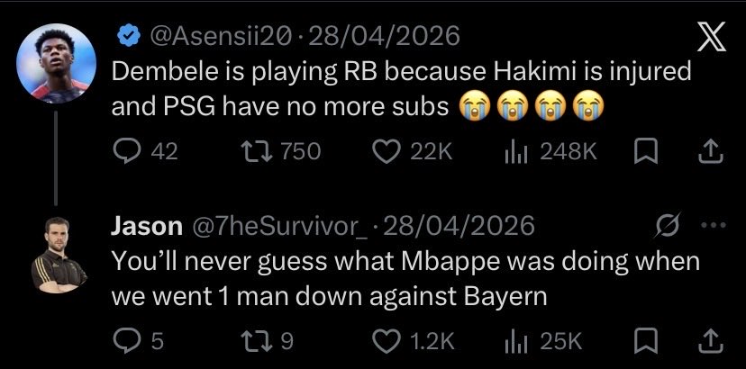 Survived5x's tweet photo. Real Madrid fans, Old Account got packed at 162. Wasn’t mainstream but a known account and Comp maker followed by @NoodleHairCR7, @Asensii20, @FreddyLA7, @andruchk and other big Madrid accounts. Let’s build back the motion guys Follow for more original Madrid tweets please guys. https://t.co/yroe6oEsKi