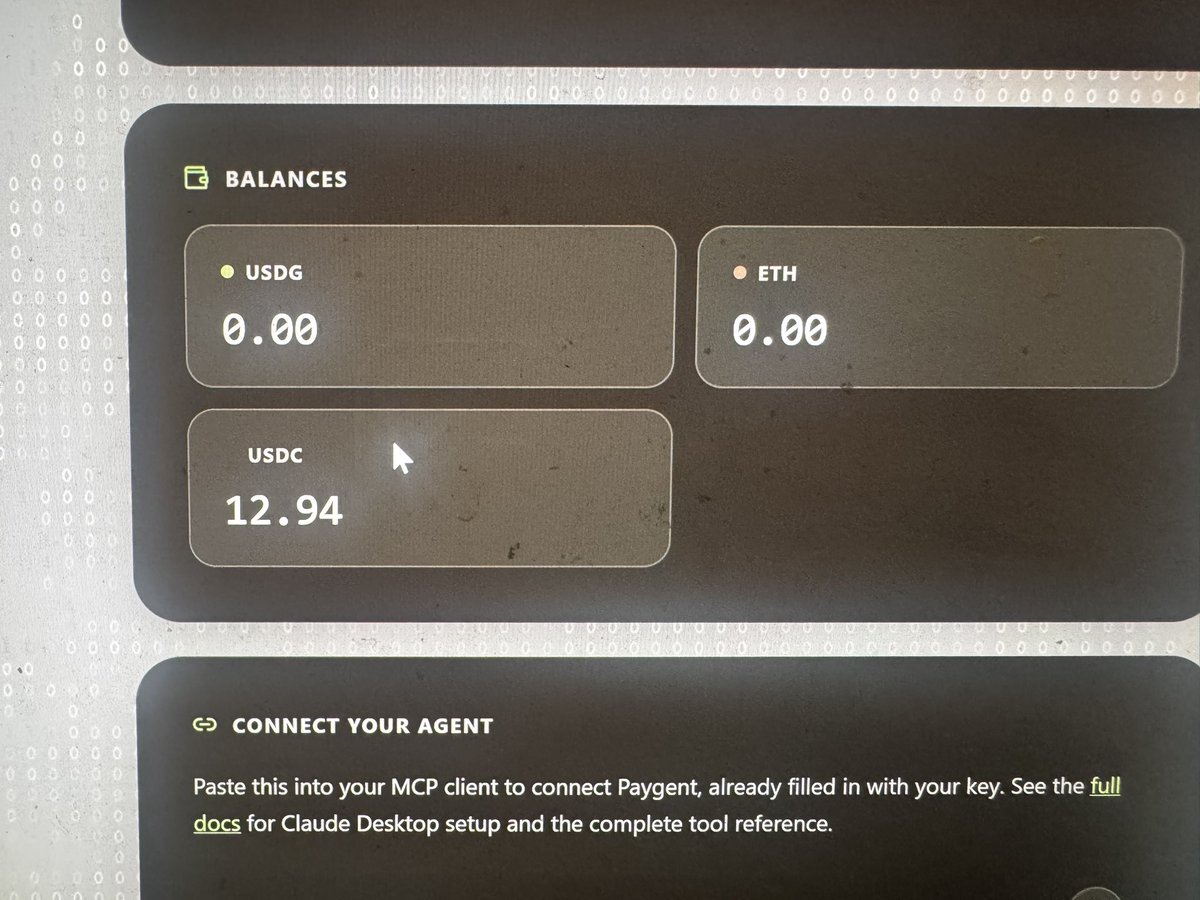 MONEYFROMCRYPTO's tweet photo. @usepaygent Why dies the refund balance show in USDC? I sent USDG when funding the card https://t.co/Hit5V8ZLlt