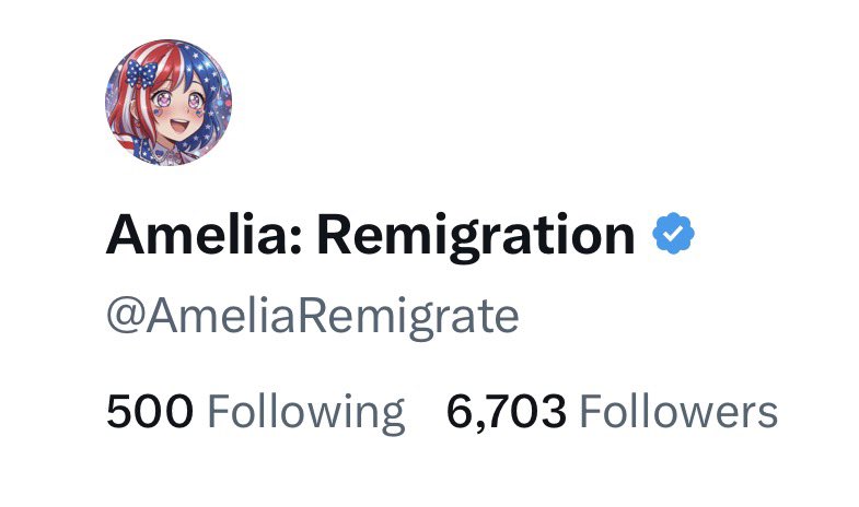 Amelia: Remigration tweet media