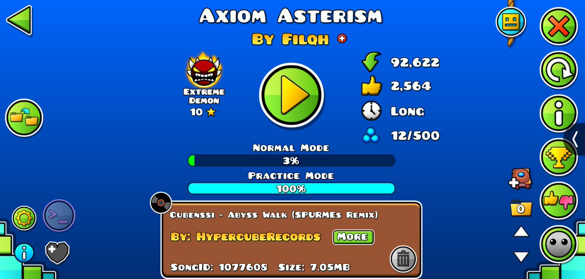 xegear's tweet photo. @stuffingbrained top 180 for the difficulty, i got 87% on it now https://t.co/w9WEFkcG3f