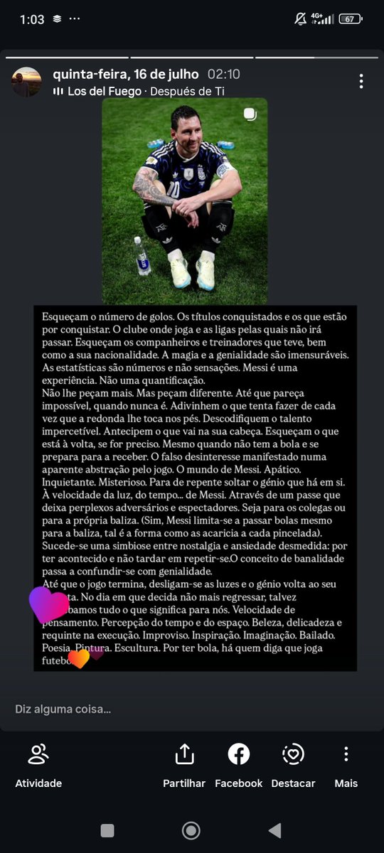 DiogoMRusso's tweet photo. @diogogc_ Escrevi isto há uns anos. Espero nos próximos dias ter palavras pra desabafar tudo o resto. https://t.co/tkFuCnXzyU