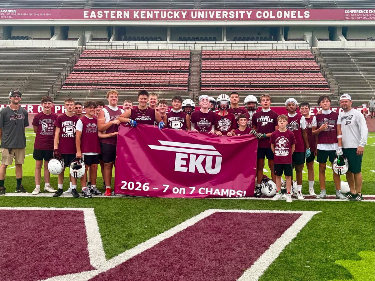 Hunter2Stevens's tweet photo. had a great day at @EKUFootball got 1st place out of 36 teams @EKUWWells @CoachWillStein @CoachFipps @madbacker56 @CoachEricBecker @vincemarrow @vincemarrow @CoachRod_McD @coacharichman @CoachQSuber @TommyRybacki @CoachTonyGibson @CoachYoung41 @CoachJP3 https://t.co/o2xEuKBsvq