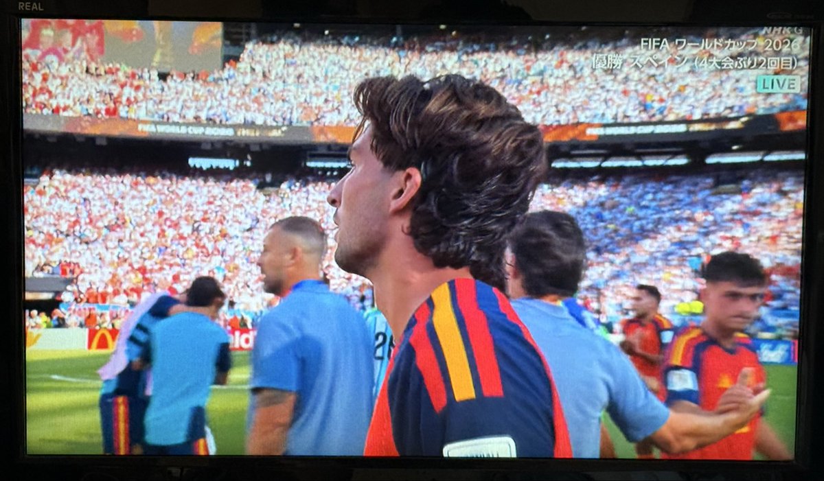 naphair's tweet photo. Good Day🌞Let's do our best🌈

サッカーＷ杯はスペイン🇪🇸が優勝🏆

バレーボールもやってるしスポーツ観戦楽しんで下さい🏐

では本日も宜しくお願い致します🙋🏻‍♂️

https://t.co/wMqVcB7sVI

#サッカーｗ杯2026 #スペイン優勝 #髪質改善 #Nap  #狛江市 #美容室 #和泉多摩川 https://t.co/vt3IRJi4y9