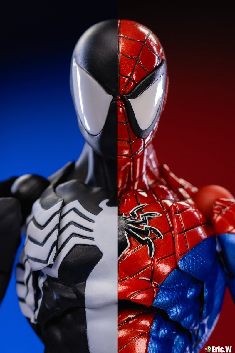EricW2038's tweet photo. The Amazing Yamaguchi Spider-Man Ver. 2.0 (by Kaiyodo Revoltech)
Messtoys Black Suit Neighbor
HeadSculpt by 乐萌LEMONDSCM
#spiderman #messtoys #yamaguchi #figurephotography #フィギュアーツ写真部 https://t.co/wEYcXCHaA2