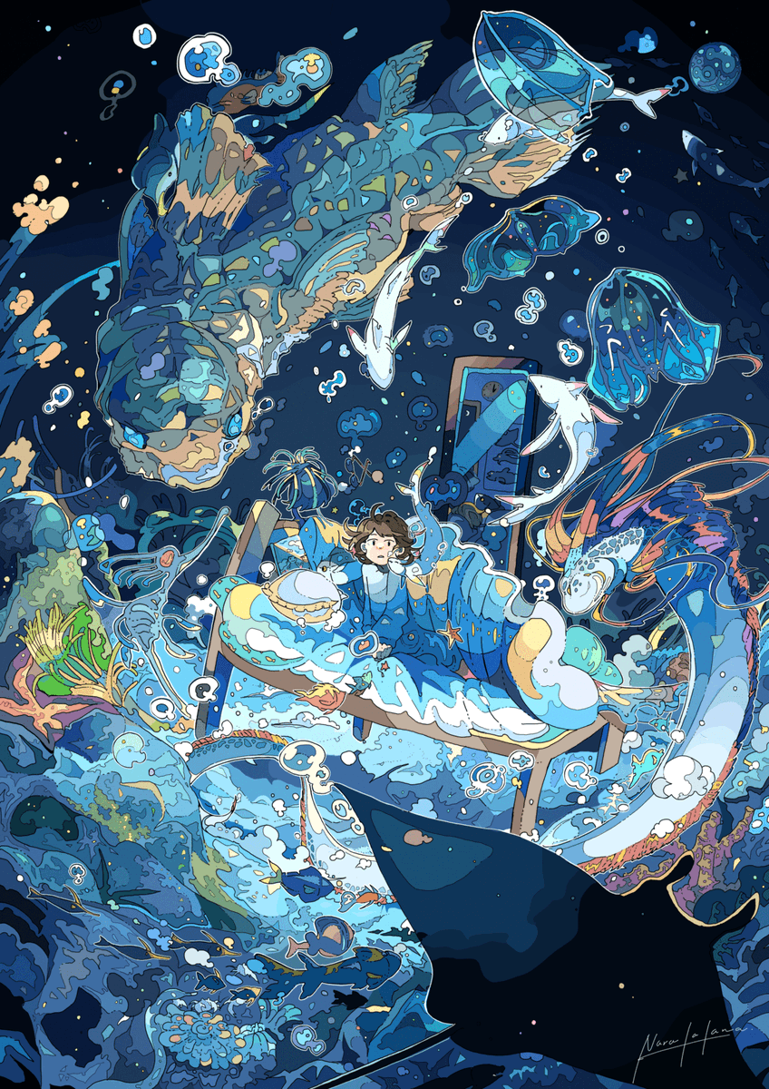 Nara_lalana's tweet photo. #海の日
🌊⭐️ https://t.co/JxMlZ3FYlq