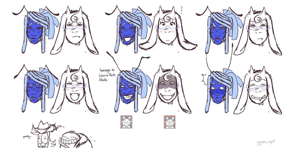 gyaru_mp4's tweet photo. i like to think blue and toriel look very similar at a glance but they are very distinct once you REALLY look

#blue #toriel #deltarune https://t.co/k6c2Yt7wms