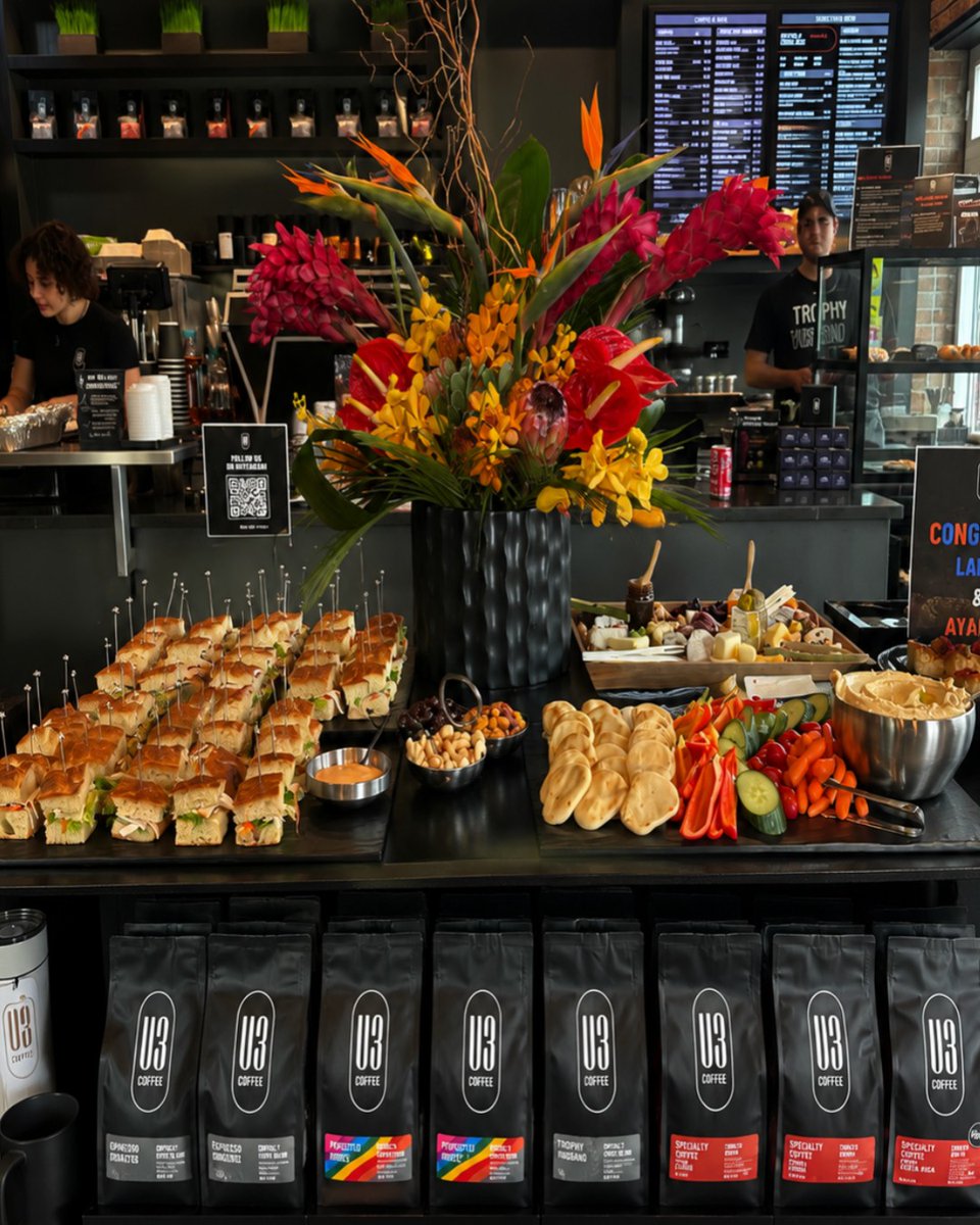 U3CoffeeX's tweet photo. U3 CATERING ☕️

Host your next celebration, shower, networking event, or gathering on the U3 rooftop. Great coffee, custom catering, &amp; beautiful Forest Park views await. 💛

Ready to book? Email hello@u3coffee.com or visit https://t.co/diJ3pd4dR3

#u3coffee  #catering https://t.co/d9Ihbt5KNa