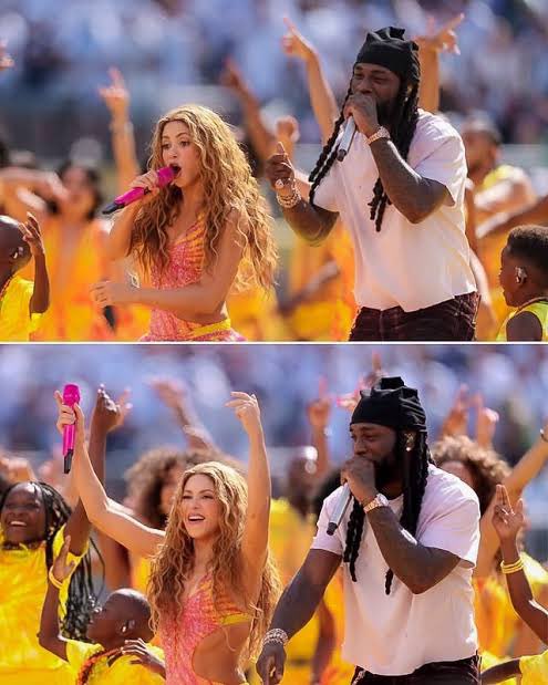 EmmaEmirate34's tweet photo. Burna boy was paid $10 millions dollars while Shakira was paid  $5 millions dollars at World Cup performance https://t.co/zG9WD0Fos0