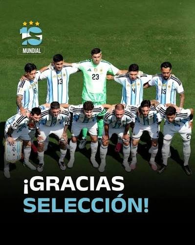CheGorila_'s tweet photo. Orgulloso de esta selección de gladiadores que me hicieron sostener la esperanza de volver a salir campeones hasta el último pitido del árbitro. https://t.co/x2ObkQCqzQ