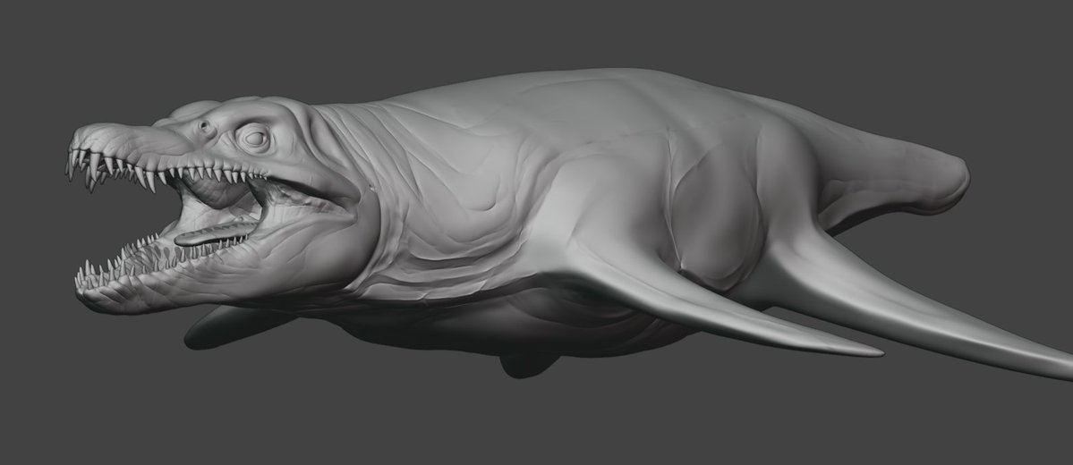 dudechillman65's tweet photo. Still not done but getting somewhere
#paleoart #blender https://t.co/TupSfJ8RBe
