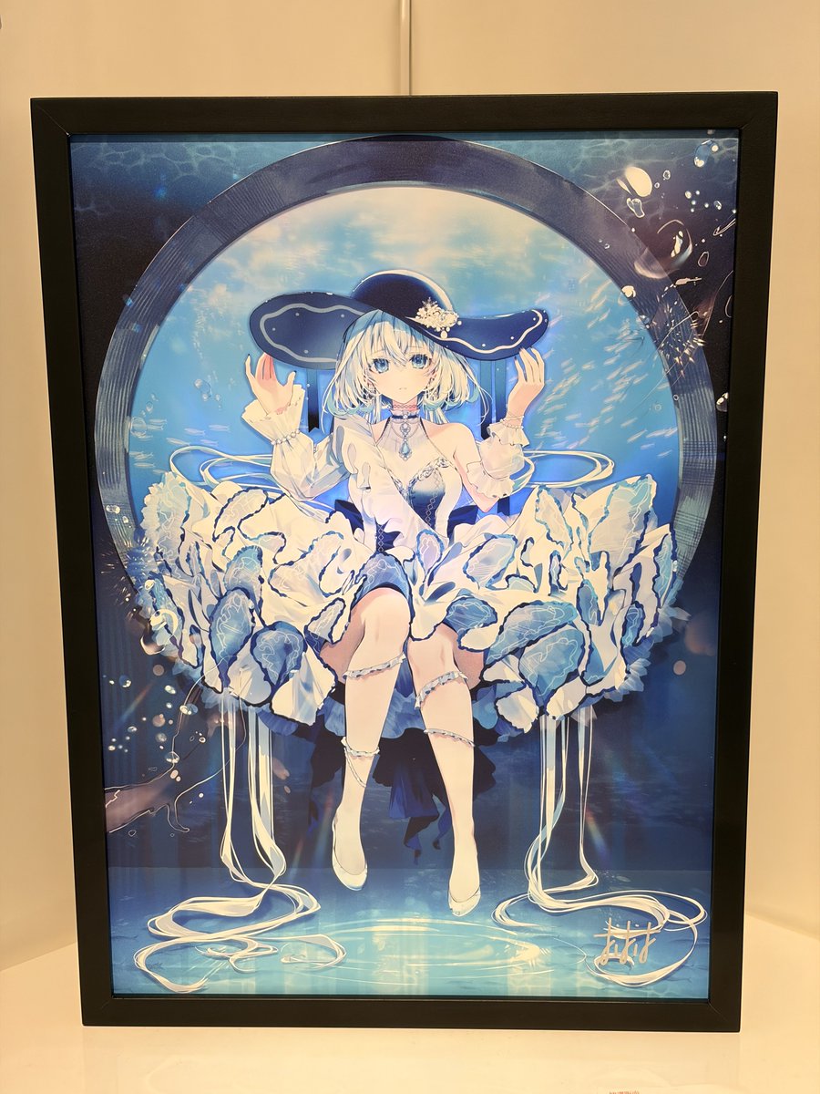 おしおしお先生@oshioshio_info の個展「Breath」見てきました
