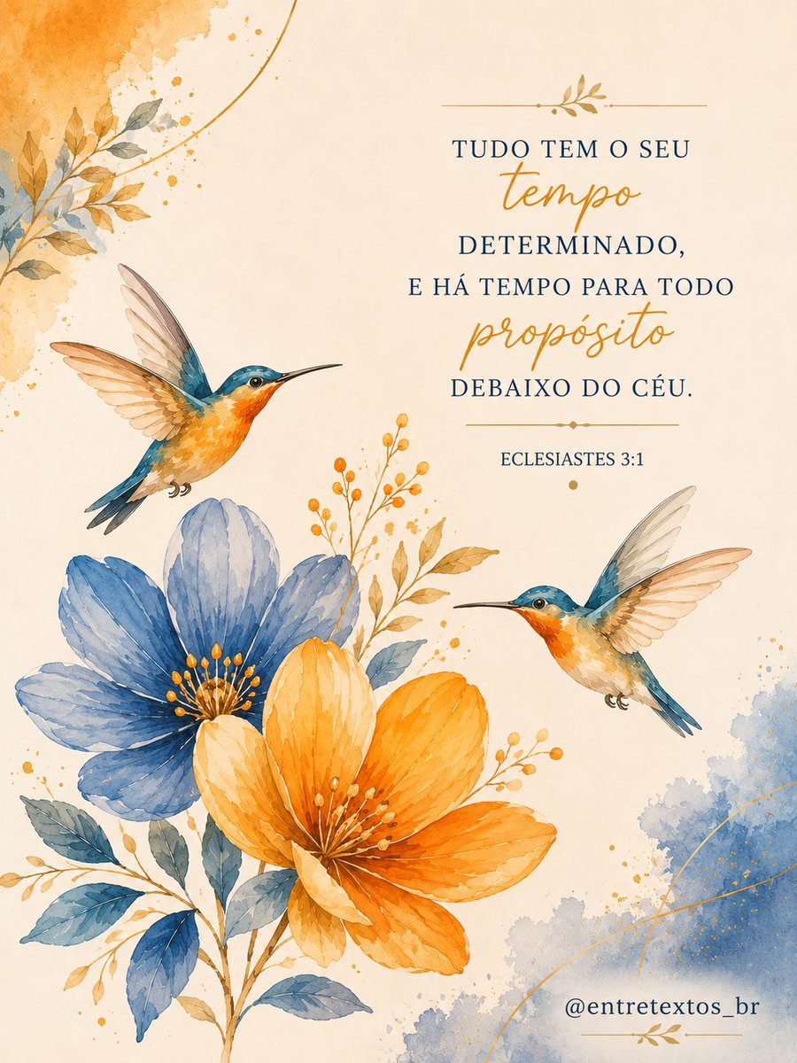 EntreTextos_br's tweet photo. Há tempos que nos ensinam a esperar, e há tempos que revelam por que a espera valeu a pena. 🍃
Confie: Deus nunca se atrasa. Cada acontecimento floresce no tempo certo, exatamente como precisa ser.

✨ “Tudo tem o seu tempo determinado, e há tempo para todo propósito debaixo do céu.” (Eclesiastes 3:1)

#Eclesiastes #Fé #TempoDeDeus #Esperança #EntreTextosBR