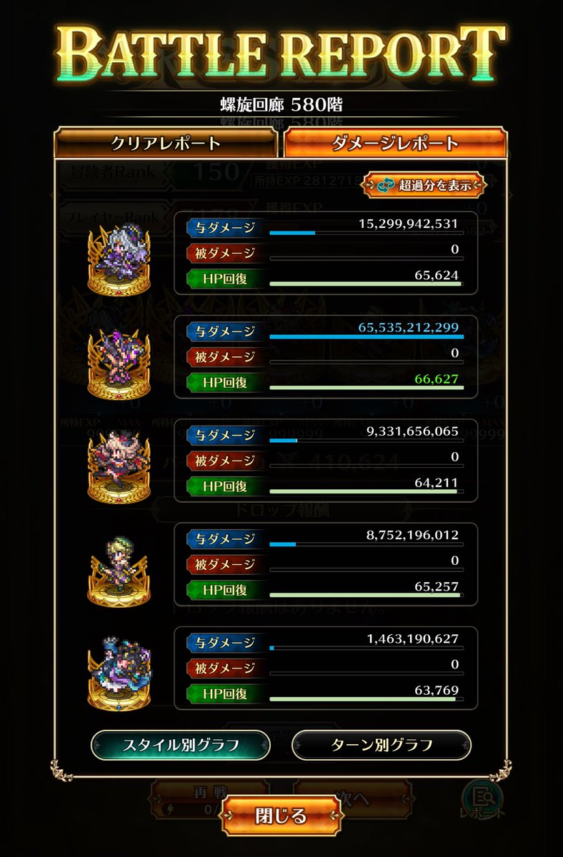 GRIM01337658's tweet photo. #ロマサガRS

螺旋580クリアー

PTはテキトー
最初　こよみ&amp;サイヴァとかの
陰パでいったらダメ出ない、
気絶させられるで相手見たら
剣、槍、弓、杖、術以外出禁…

仕方がないので
テキトーに並べて押し切った

鬼八の火力はやっぱりヤバイ https://t.co/2REB0OiIwF