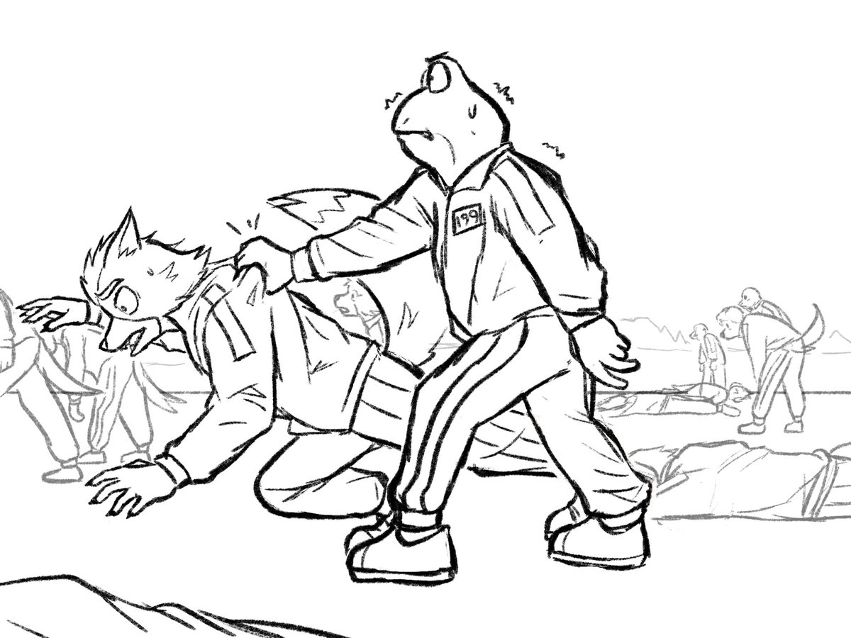 Fridgemasters's tweet photo. Star Fox Squid Game AU #starfox #foxmccloud #starfoxfanart #slippytoad https://t.co/yvgluMiDDK
