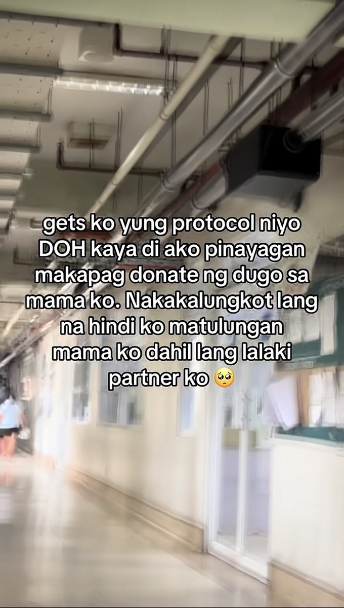 ultrabeann's tweet photo. IT’S NOT DISCRIMINATION, IT’S A PROTOCOL. Daming factors for u to be deferred as a donor. Sa daming tanong during screening to make sure na safe yung dugo nama donate, yan lang napansin mo. Top priority po ang safety ng pasyenteng makakatanggap ng dugo, hindi po feelings nyo. https://t.co/lKui9fCwDW
