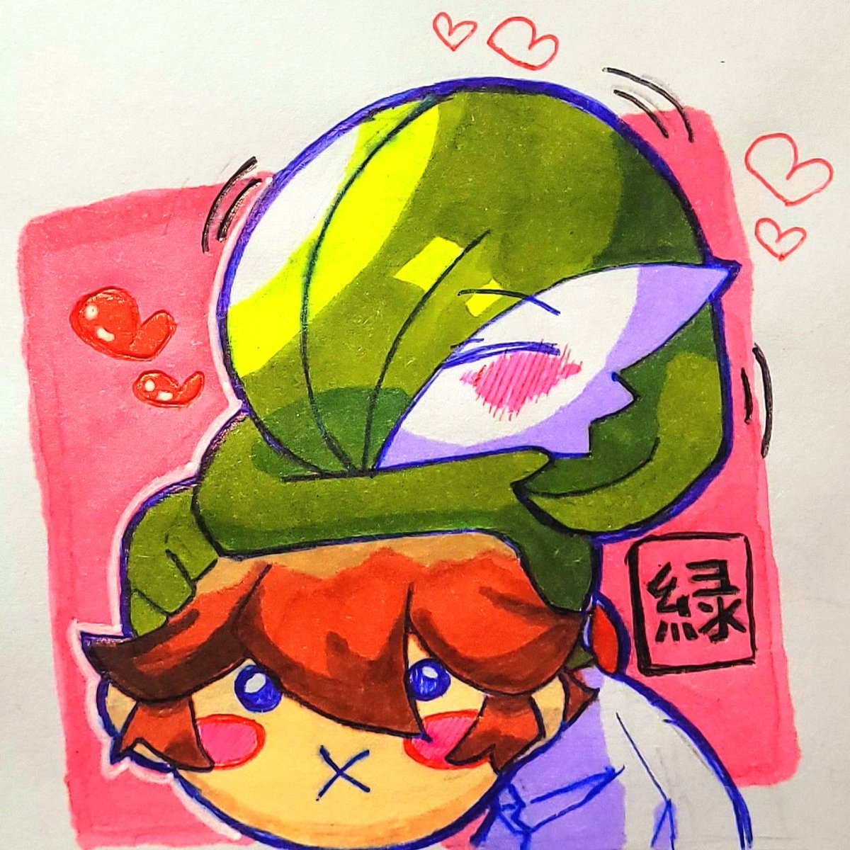 Mielsen_uwu's tweet photo. 💚💙 https://t.co/LMkbMVYn0S