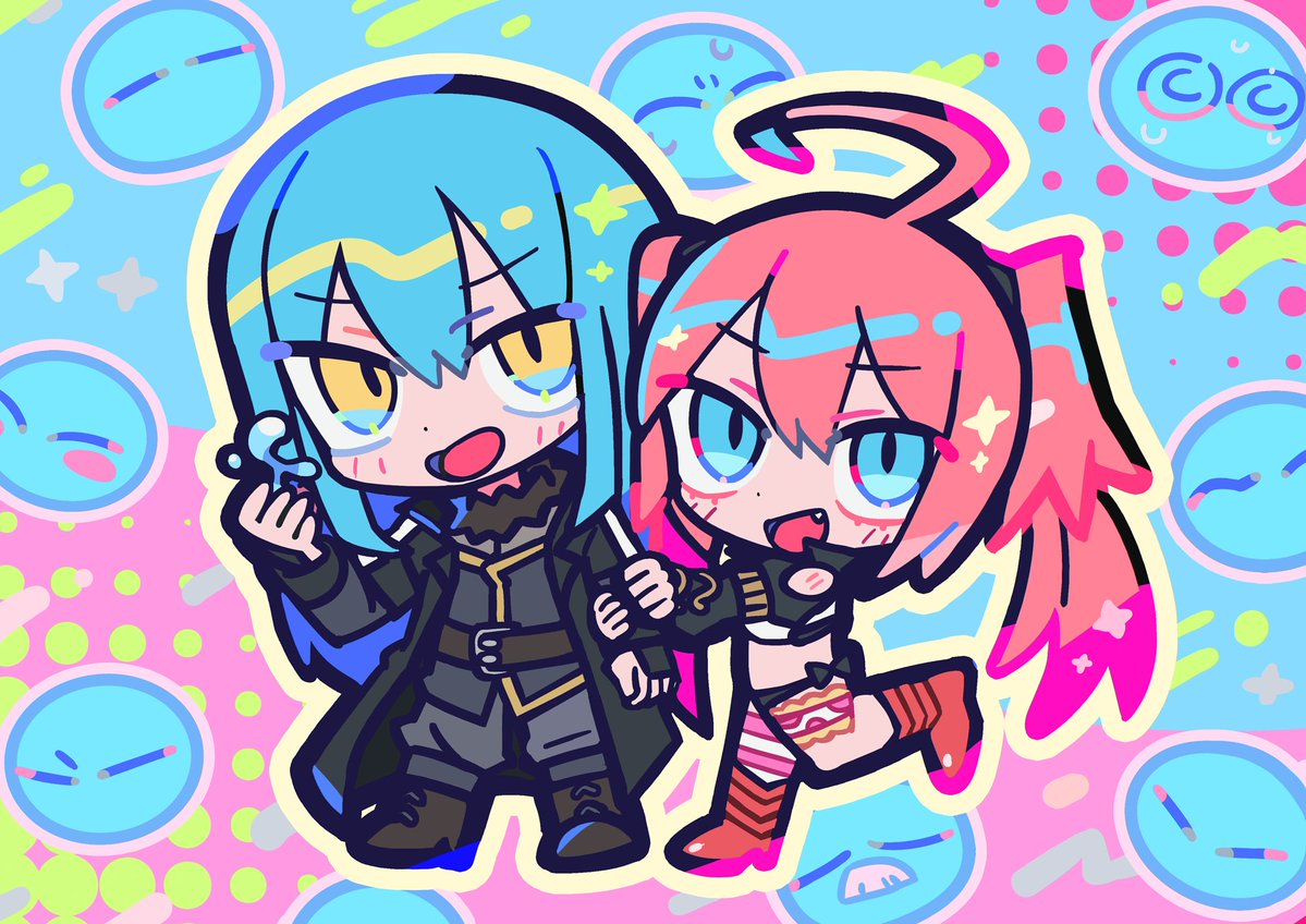 trcoot's tweet photo. 『転生したらスライムだった件 第4期』応援イラストを描かせていただきました！
https://t.co/amOUjLhrSp https://t.co/XhorwZLmoC