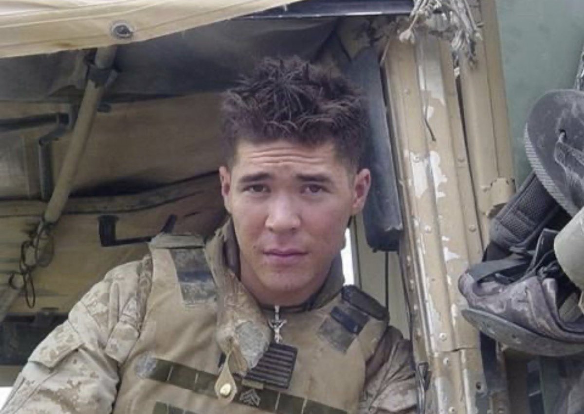 44MagnumBlue1's tweet photo. United States Marine Corps Corporal Dale Alan Burger Jr. selflessly sacrificed his life in the service of our country on November 14, 2004 in Anbar Province, Iraq. For his extraordinary heroism and bravery, Dale was posthumously awarded the Silver Star. He was 21 years old.🇺🇸 https://t.co/LA3MAurSiL
