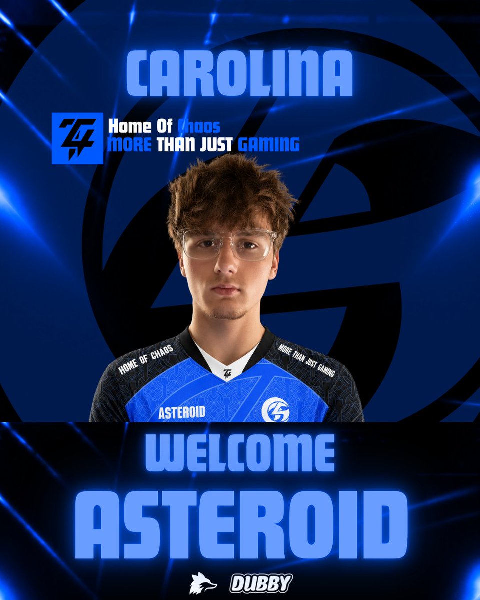 AsteroidPLX's tweet photo. excited to announce that I'll be competing for the MW4 season under @T4_Carolina Thank you for the opportunity to compete. Blessed to play with these boys and can't wait for the season to begin #homeOfcaos https://t.co/4ftHIfs0Or