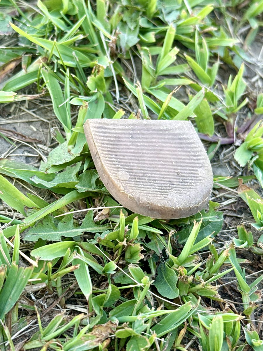 InternetOwned's tweet photo. Met a woman dancing at the county fair last night. She left before I could get her number.
 
However, what I did find was the worn out sole to one of her cowgirl boots. Figure I can ask around town until I find the boot which fits this heel.

Then we’re getting married! https://t.co/7Wz3ZvzdE6