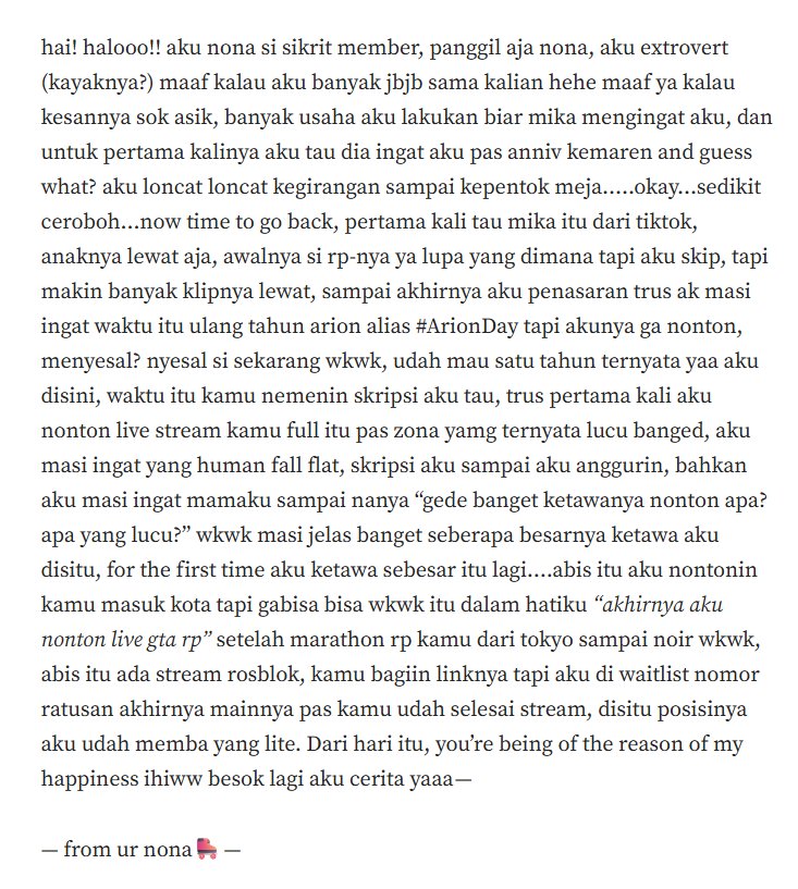 _nalarasati's tweet photo. Day 1 — nanti kamu kembali i'll promise i already have a lot of jokes to throw🤸🏻‍♀️a lot of love to give🫂💐
#NonaWaitingForMika
#TerongersAlwaysWithMika https://t.co/vP4VZMiDAX