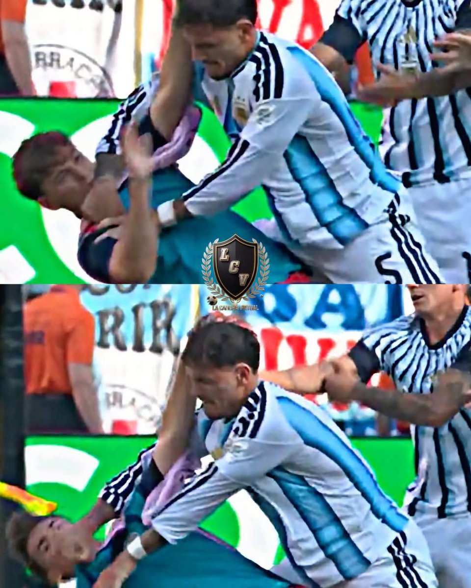 luisedh7's tweet photo. Que dicen esta imagen comentaristas de @TUDNMEX @VIX  Paredes se canso de hacer faltas en el partido y solo le mostraron una amarilla  y al final del mismo agrede físicamente a Gavi https://t.co/BkDwhgDdaU