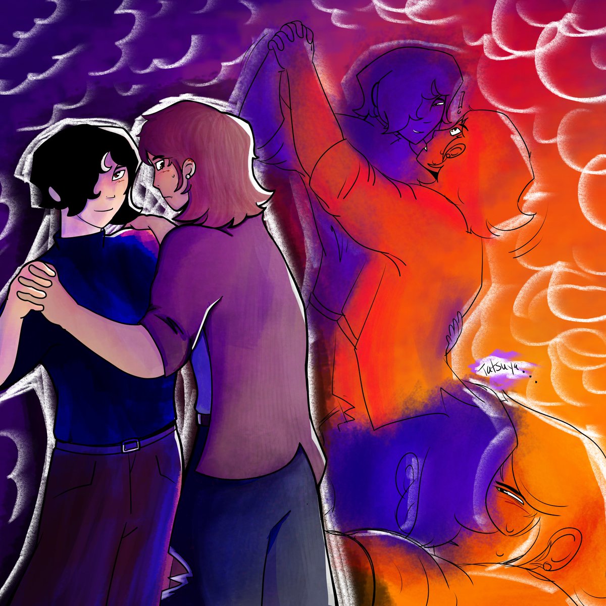 thewintermole's tweet photo. Getting Caught up in the Moment.
#persona2 #tatsujun https://t.co/KogMbe6JNH
