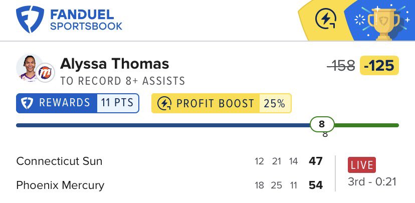 SmokeSeshBets's tweet photo. Posted in the Discord..

#WNBA 
#FanDuel

✅✅✅ https://t.co/MuIJTGqUOV