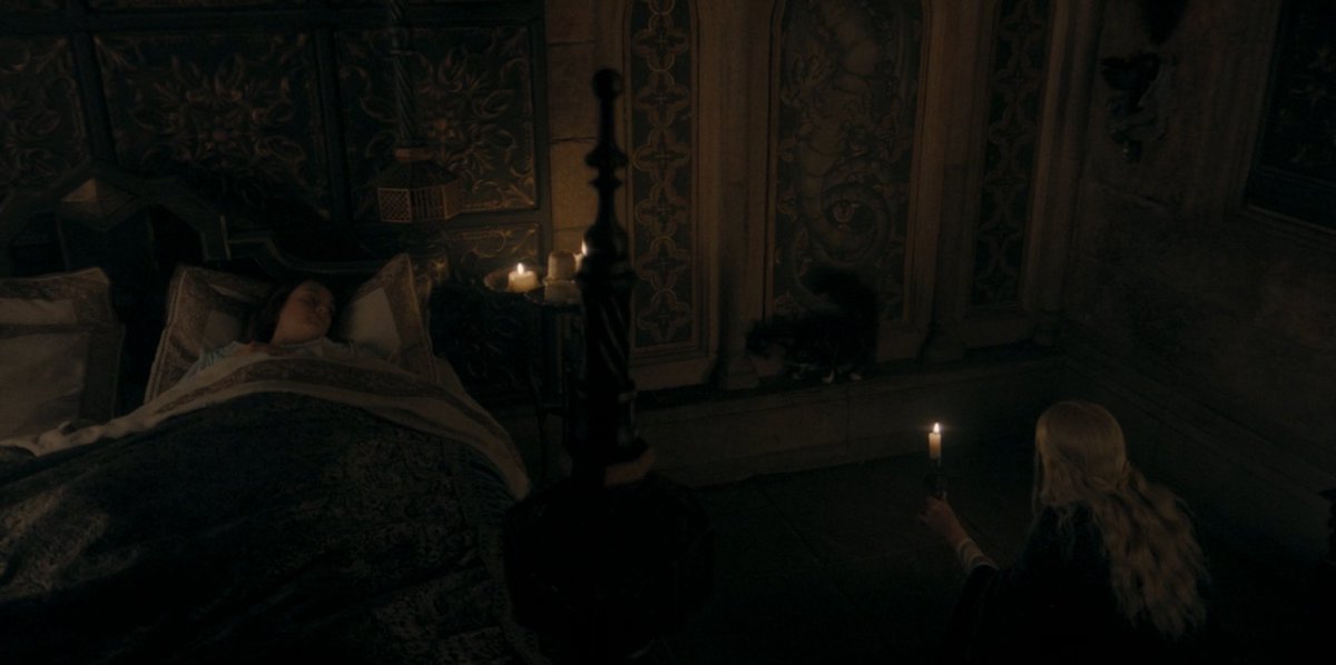 sapphosz's tweet photo. finding moments with the cats running about was the highlight of this episode for me https://t.co/LbwcokhsGg
