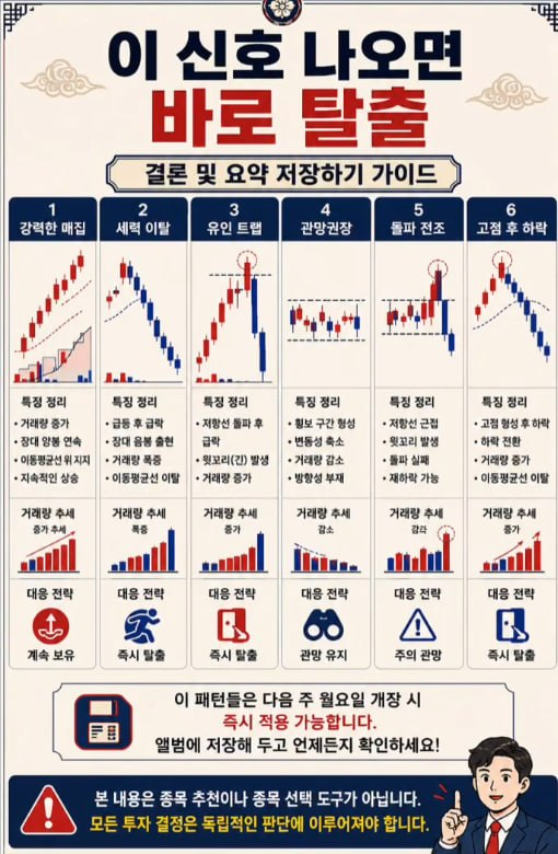 j0aoto0Ap5eM6mu's tweet photo. 평생 투자할 생각이라면 꼭 기억하세요.

① 아침 급락은 매수, 급등은 매도

② 오후 급등은 추격 금지, 급락은 다음 날 확인

③ 아침 하락에 성급한 손절은 금물

④ 고점 추격·횡보장 매매는 피하세요

⑤ 음봉은 매수, 양봉은 추가 매수보다 매도 검토

⑥ 시장 흐름을 거스르지 마세요 https://t.co/oA7xck7Nde