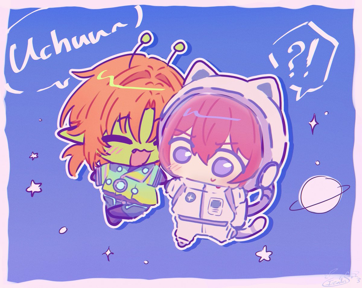 ShidoIzuki's tweet photo. Some weird alien
レオ司 https://t.co/KxamFBP1ig