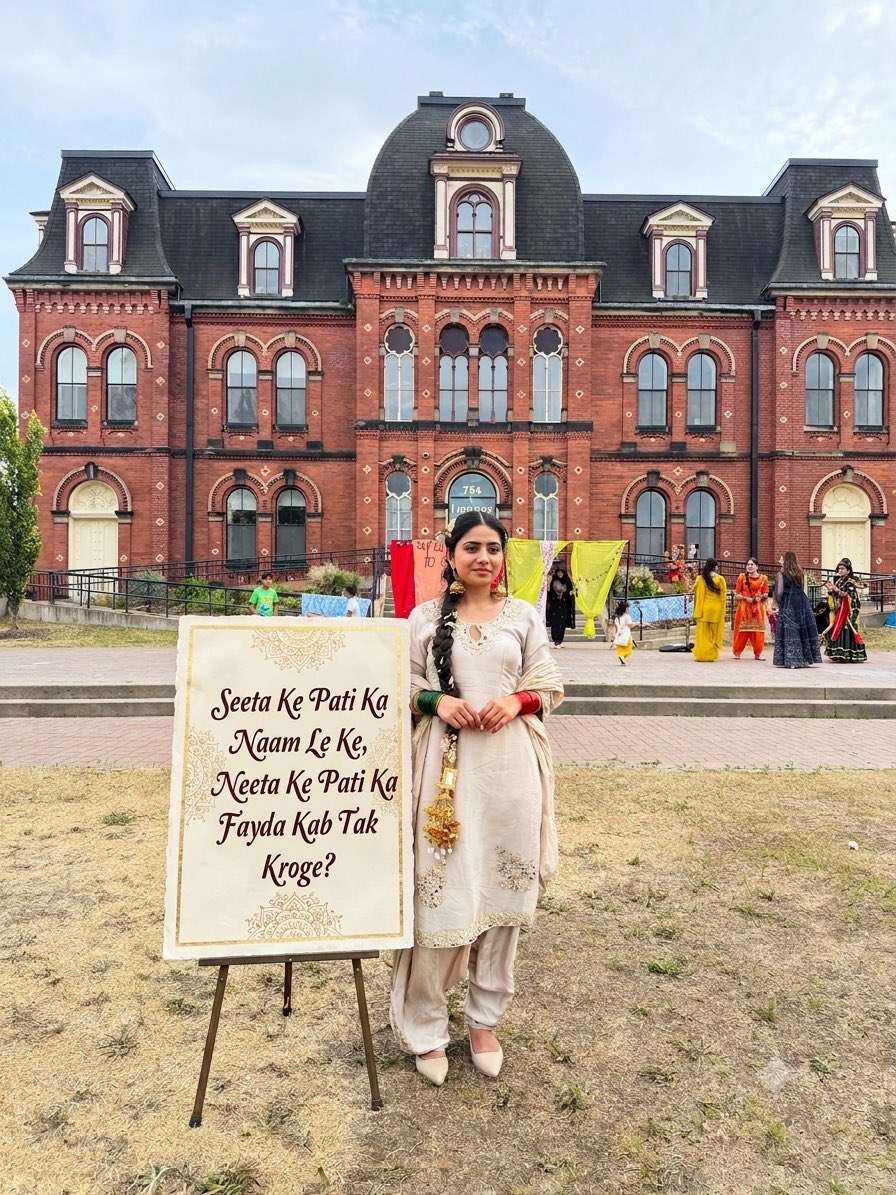 updatedKaur's tweet photo. Am supporting #cockroachjantaparty from Truro Canada @abhijeet_dipke @CJP_for_India  while celebrating teej festival in canada we took a moment to support the youth of india https://t.co/o7o2jAFn6u