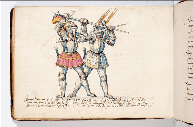 CyberpunkUntil's tweet photo. "Sword with axe guard, second rondell guard, and mace pommel" is a mouthful, but it's underrated https://t.co/FoVaSfv8SI