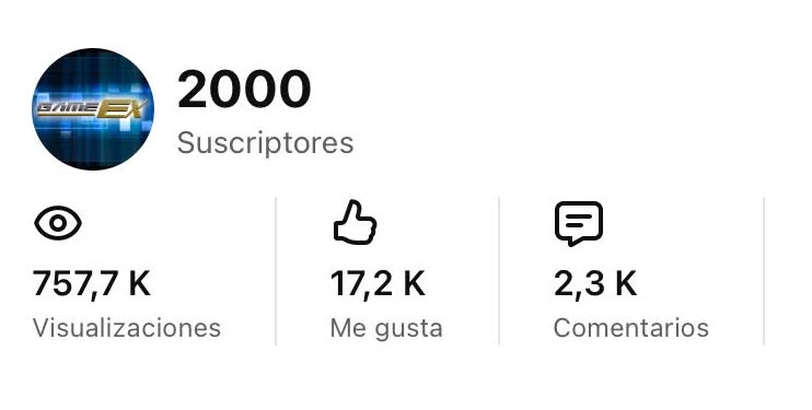 GameEXtv's tweet photo. Parece que ya llegamos a la nueva meta •o• , Mil Gracias a todos!, a preparar el vídeo especial.
#gameextv #2000subs #videoespecial https://t.co/WlihWGvL9G
