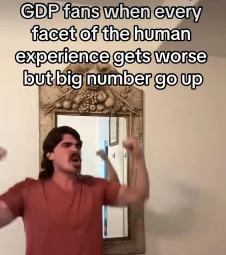 ShitpostRock's tweet photo. These people are virtually indistinguishable from the GDP obsessed neocon boomers https://t.co/FrES1Yl9FX