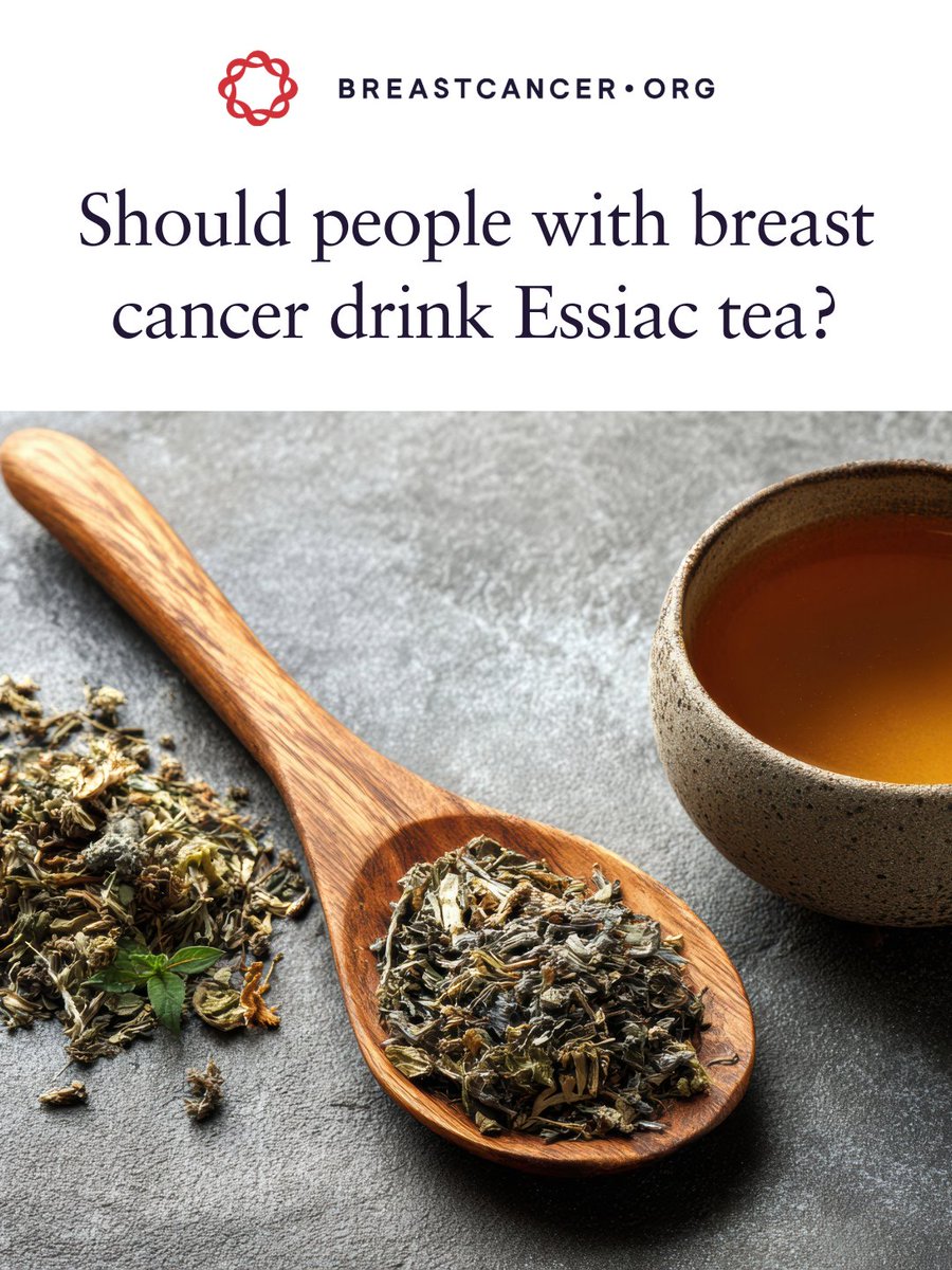 Breastcancerorg's tweet photo. The short answer? No. Here’s why: https://t.co/c1ddlBe0R2

#breastcancer #herbalteas #breastcancerresearch #breastcancerwarriors https://t.co/EbU3Jw8A2e