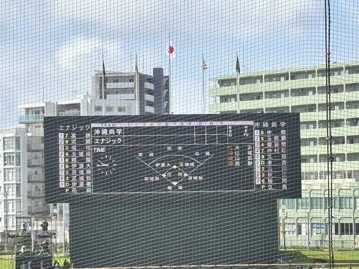 junya80284976's tweet photo. 夏のドラマが始まる⚾️
ワクワクしかないッ

#沖縄尚学
#エナジック
#2026沖縄大会決勝 https://t.co/x067lpVrkN
