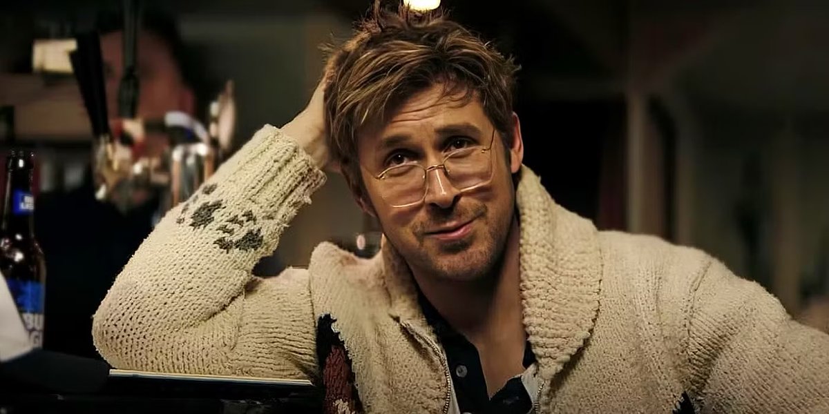 NightwingsRose's tweet photo. Yk I was never a Ryan Gosling girlie before and the PHM altered my brain chemistry, idk if it’s his glasses or his hair but god damn he’s so fine https://t.co/La5JbOXASO